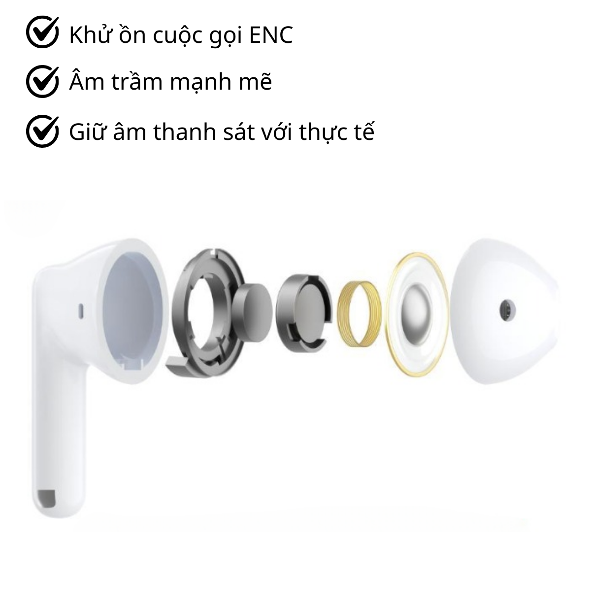 Tai Nghe Bluetooth iNext Anybuds Fits A00E3